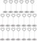 Sostenedor Pinzas de Tarjeta,Soportes de Etiquetas de Tarjetas Fotos Nota 20 Pack Memorándum Pinzitas Forma de Corazón de Mesa para Bodas Decoración Acero Plata 8.5 CM