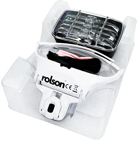 Rolson 60389 Magnifying Glasses with 2 LED's