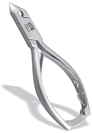 DZ Kopfschneider 14cm - Nagelzange mit einer Spitze - Fussnagelzange für harte Fußnägel -halbe Schneide