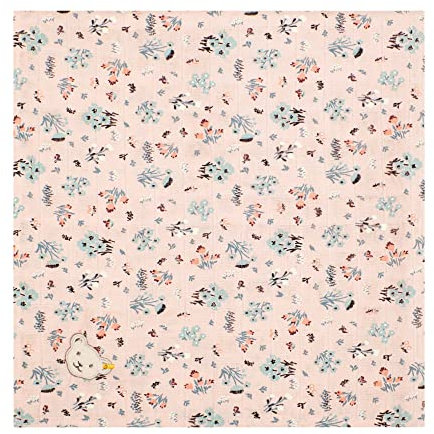 Steiff Baby Girls Bird´s Twittering Mullwindel 2er Pack, Peachy KEEN, One Size