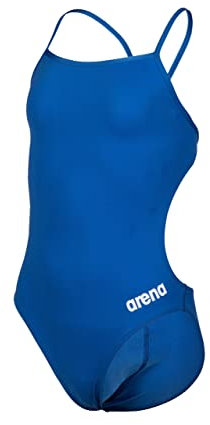 ARENA Solid Challenge Team Junior Costume Intero Bambina, Costume da Bagno Sportivo ad Asciugatura Rapida, Tessuto MaxLife Eco con Massima Resistenza al Cloro e Protezione UV UPF 50+