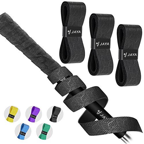 JAYA Golf Grip Wrapping Tapes, Innovative Regripping Solution for Golf Club Grips, 3 Or 15 Pack Tacky PU Overgrip Tapes, Options of 5 Colors, Enjoy a Fresh New Grip Experience