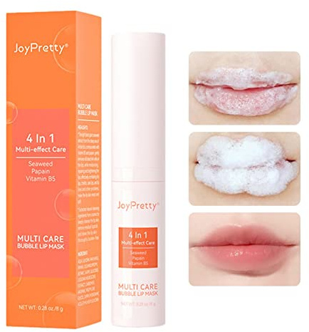 Idratante per labbra,Idratante Bubble Scrub per labbra | Regali per schiarire le labbra facili da applicare per famiglia, amici, fidanzate, madre Duqulle
