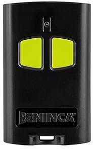 Benincà TO.GO 2VA Telecomando 2 canali, 433.92 MHz, con doppia codifica Advanced Rolling Code e Rolling Code - Trasmissione a 128 e 68 bit