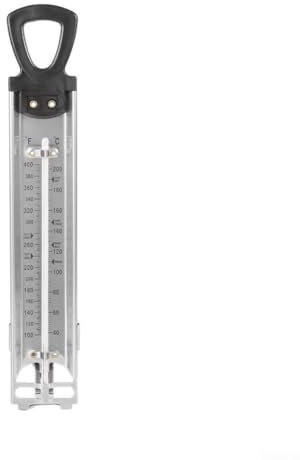 Stainless Steel Candy Thermometer for Sugar Syrup Crafts Transparent PVC Shell Design