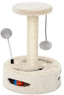 HYKJCSS Katzenbaum Kratzbaum Kratzbaum for Katzen, Kratzbaum Aus Pappe Mit Sisalseil Katzenzubehör