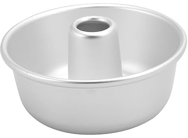 Homoyoyo Stampo per Rotondo in Metallo, Riscaldamento Uniforme | Facile da Pulire, Finitura , Design a Crimpare, Colore Argento