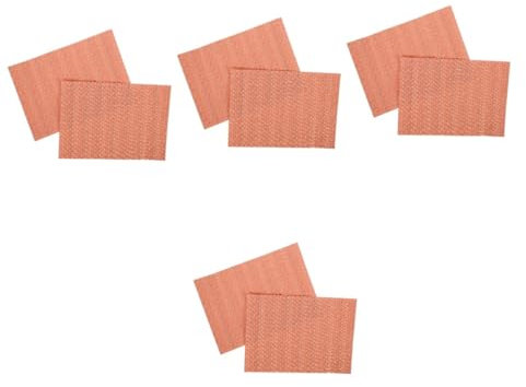 BESTonZON Pegatinas para Papel Tapiz De Casa De Muñecas Pequeñas Muñecas Diminutas Despegar Y Pegar Adhesivo para Papel Tapiz De Casa De Muñecas Materiales De 2 Hojas*4