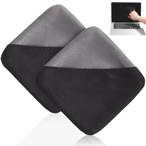 Alipis 2 Pièces Chiffons de Nettoyage pour Écrans Microfibre Lot de Non Abrasifs Lavables et Réutilisables pour Ordinateurs Lunettes et Écrans Tactiles