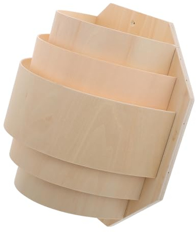Anneome Paralume Per Sauna in Legno Massello Resistente Alte Temperature Copertura Protettiva Lampada Elegante Adatta Diverse Sauna Facile Da Installare