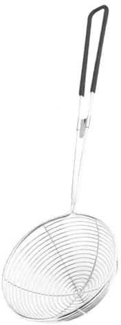Schiumarola professionale per friggere, utensile da cucina, utensile da cucina, mestolo, diametro 10 cm