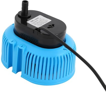 Pool Cover Water Pump – 3000L/H Flow Rate 3.2m Lift Height 75W IPX8 Rated with 3 Outlet Sizes Can Drain Water Quickly from Ponds Swimming Pools Fountains Fish Tanks