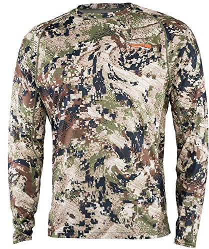 SITKA Gear Hunting Core - Camisa Ligera de Manga Larga para Hombre, diseño de Camuflaje