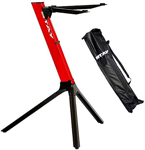 Stay Keyboard-Ständer mit Tasche, einstöckig, Rot