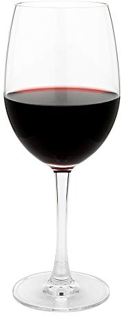 Restaurantware-16 Ounce Pinot Noir Wine Glasses, Set Of 12 Stemmed Crystal Wine Glasses - For White or Red Wines, Laser-Cut Rim, Fine-Blown Crystal Burgundy Glass, Dishwashable Stemware