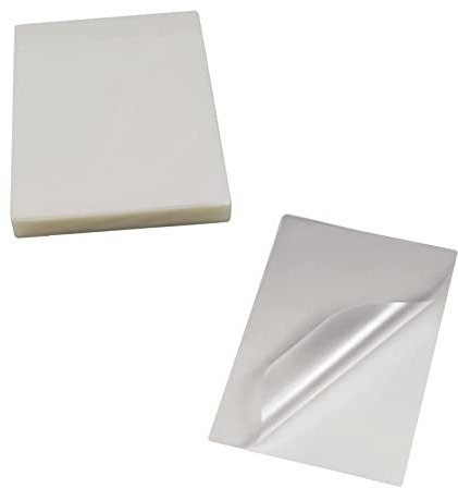 200 Stück Laminierfolien,Heißlaminierfolien Kleinformat, Laminiertaschen für alle HeiÃŸlaminiergeräte Karten und Fotos