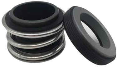 CAYUND Gleitringdichtungen for Wasserpumpen, Gummibalgdichtungen MG1-15, MG1/15-G60, MG1/15-Z, 109-15(CA-SIC-VIT)