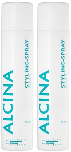 2er Natural Flex Styling Spray mit Aerosol Alcina 200 ml