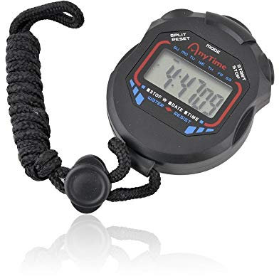 tempo di saldi Digitale Stoppuhr Multifunktions Quarz Sport Teilweise Total Laufen Fitnessstudio