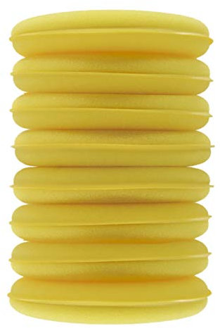 Polyte Foam Detailing Applicator Pad (Yellow, 8 Pack, 11 cm)
