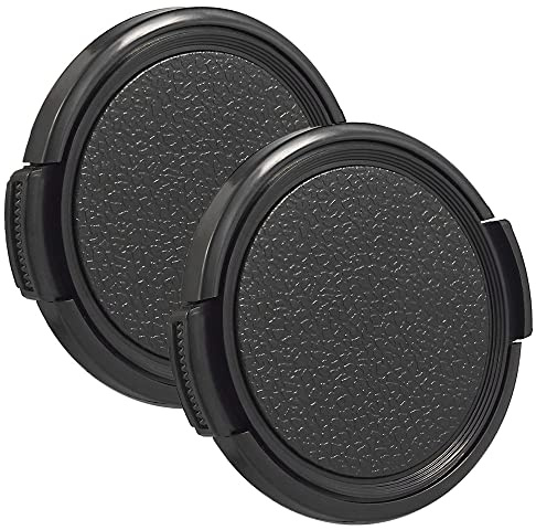 39mm Snap-On Lens Cap for Leica Elmarit-M 28mm f/2.8 ASPH, 39mm Side-Pinched Lens for Fujinon XF 27mm f/2.8 R WR Lens-2Packs