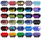 CyeeLife Dart Flights,30 Sets 90 Stück PET Standard Dart zubehör Perfekte für Soft und Steel Tip Dartpfeile