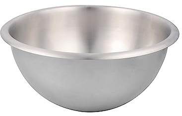 METRO Professional cuenco mezclador, acero inoxidable, Ø 36 cm, 12 l, redondo, apilable, cuenco de cocina multifuncional