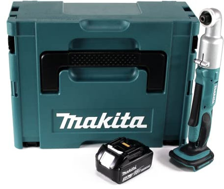 Makita DTL 061 F1J - Avvitatore a percussione angolare a batteria, 18 V, 1/4, 60 Nm, 1 batteria da 3,0 Ah + Makpac, senza caricatore