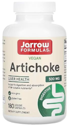 Jarrow Formulas - Artischocke | 500 mg zur Unterstützung der Verdauung - 180 Kapseln