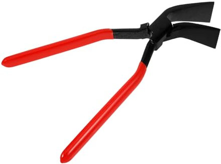 Angoily Piegatrice Manuale Per Lamiera in Acciaio Utensile Per Cucitura Ganasce Dritte Apertura Del Pinze Becco d Anatra Per Piegare e Appiattire in Spazi Ristretti