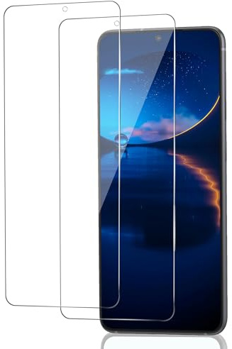 ICESPRING für Panzerglas für Samsung Galaxy S21 FE 5G Schutzfolie, 2 Stück Fingerabdruck-ID Panzerfolie für Samsung S21 FE 5G Folie, 9H Härte Schutzglas für Galaxy S21 FE Panzer Schutz Glas