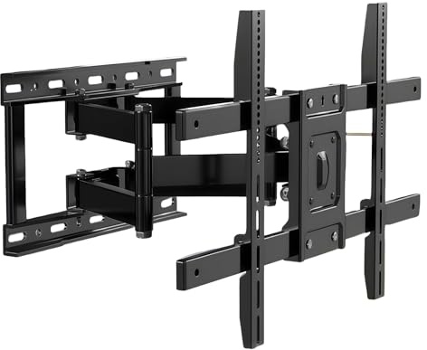 Tsophreniq Di 1 staffa di montaggio facile da installare, compatibile con televisori da 40 a 80, include hardware di montaggio a prova di ossidazione