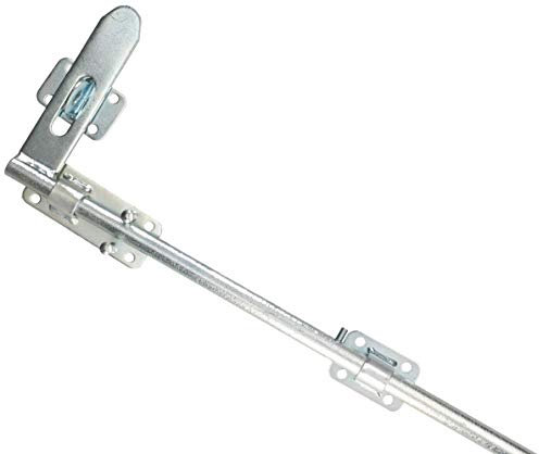 KOTARBAU Schubriegel 800 x 180 mm Torriegel Bodenschieber Verzinkt Bolzenriegel Schlossriegel Gartentorverriegelung Stangenriegel Gartentorriegel