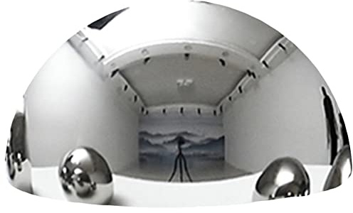 Reflekterande trädgårdskula Ihålig trädgårdsboll i rostfritt stål, spegelpolerad silver, flera storlekar, 19 mm till 600 mm(100mm/3.9in)