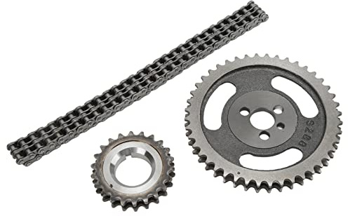 Ensemble de distribution à double rangée, remplacement d'alliage d'ensemble de chaîne de distribution à double rouleau pour SBC 5.7L 283 305 327 350 383 400