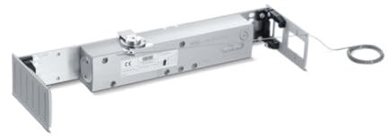 Geze - Türschließer TS4000 F. POWERTURN IS/TS - DIN RECHTS, Aluminium, Silber, Vielfältige Einsatzbereiche