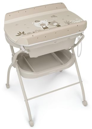 Foppapedretti Bath&Co Bagnetto con fasciatoio pieghevole, Bears