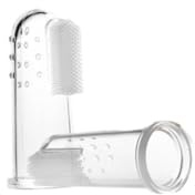 HOMSFOU 2 x Fingerzahnbürste für Kleinkinder