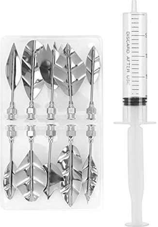 Set di Ugelli per Tubazioni di Glassa per Decorare Torte, Strumento Creativo per Decorazioni con Fondente per la Casa e le Panetterie