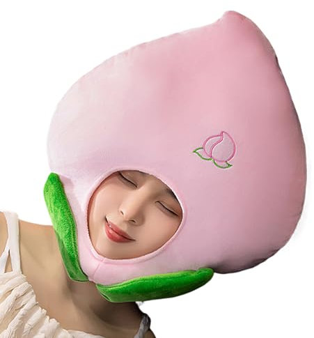 Fruit Plush Hat - Cute Plush Hat,Photo Props, Costume Accessories, Party Favors for Kids Adults Cosplay Birthday Comedy Stage