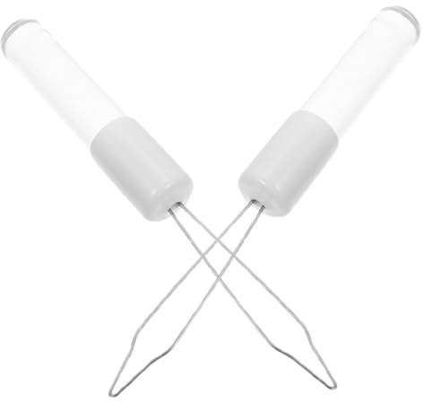 Ipetboom 2 Pièces Outil Assistance pour Boutons de Chemise Acrylique avec Prise Ergonomique à Habillage pour Seniors Dispositifs pour Vêtements Pantalons et Manteaux