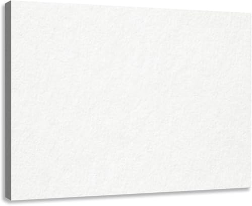 Wall Art Canvas decor Prints Painting White paper fibrous cardboard scrapbooking Nature Pictures Framed for Living Room Bedroom Kitchen Home and Office24x32in