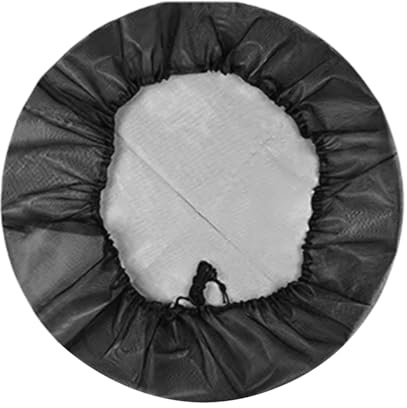 Rete per pioggia nera, copertura regolabile per barili di pioggia, copertura per barili di stoccaggio dell'acqua, copertura per secchio per la raccolta delle piogge, per casa, esterni, giardino e