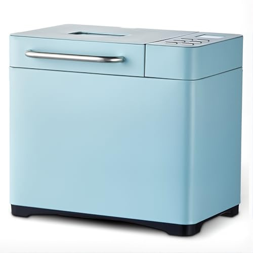 Máquina Para Hacer Pan Inteligente Automática, Amasado y Fermentación de Masa con Temporizador de 15 Horas y 3 Cortezas Para Elegir, 19 Configuraciones de Programa, Revestimiento Antiadherente
