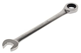 GEDORE red Combination ratchet spanner, with ratchet, AF 27 mm, Flat, Bi-hex, Spanner, R07100270
