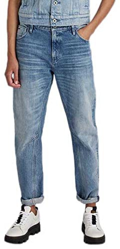 G-STAR RAW Arc 3D Boyfriend Jeans för kvinnor, Blå (Sun Faded Air Force Blue D19821-c967-c947), 23W / 28L