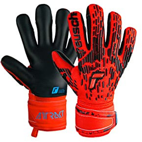 Reusch Torwarthandschuhe Attrakt Freegel Silver Junior mit sehr gutem Grip und Innennaht Schnitt
