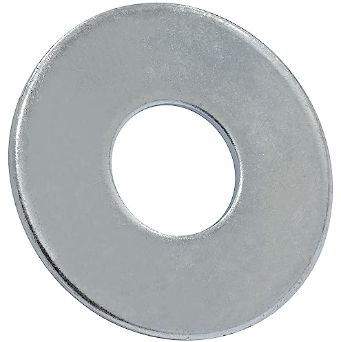 AERZETIX - Lot de 25 Rondelles Plates Larges M12 DIN 9021 - en Acier Zingué - pour Constructions en Bois Assemblage Boulonnerie Vis Écrou Serrage Étanchéité Fixation Mécanique