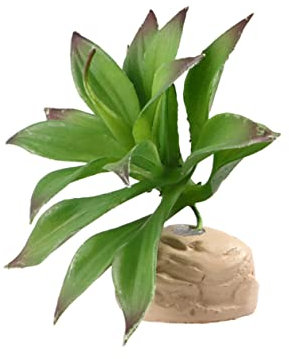 HAPINARY Künstliche Pflanze Für Terrarium-Dekoration Lebensnahe Simulation Mit Gladiolus Für Reptilienkäfige Und Aquarien Langlebiges Material Für Natürlichen Flair Perfektes Für