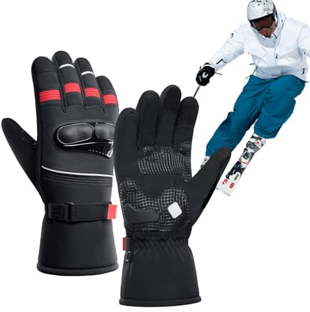 Guanti da moto invernali,guanti da moto invernali,Guanti antivento | Guanti da equitazione impermeabili con touch screen, guanti invernali da moto da uomo, guanti da moto caldi per equitazione, moton
